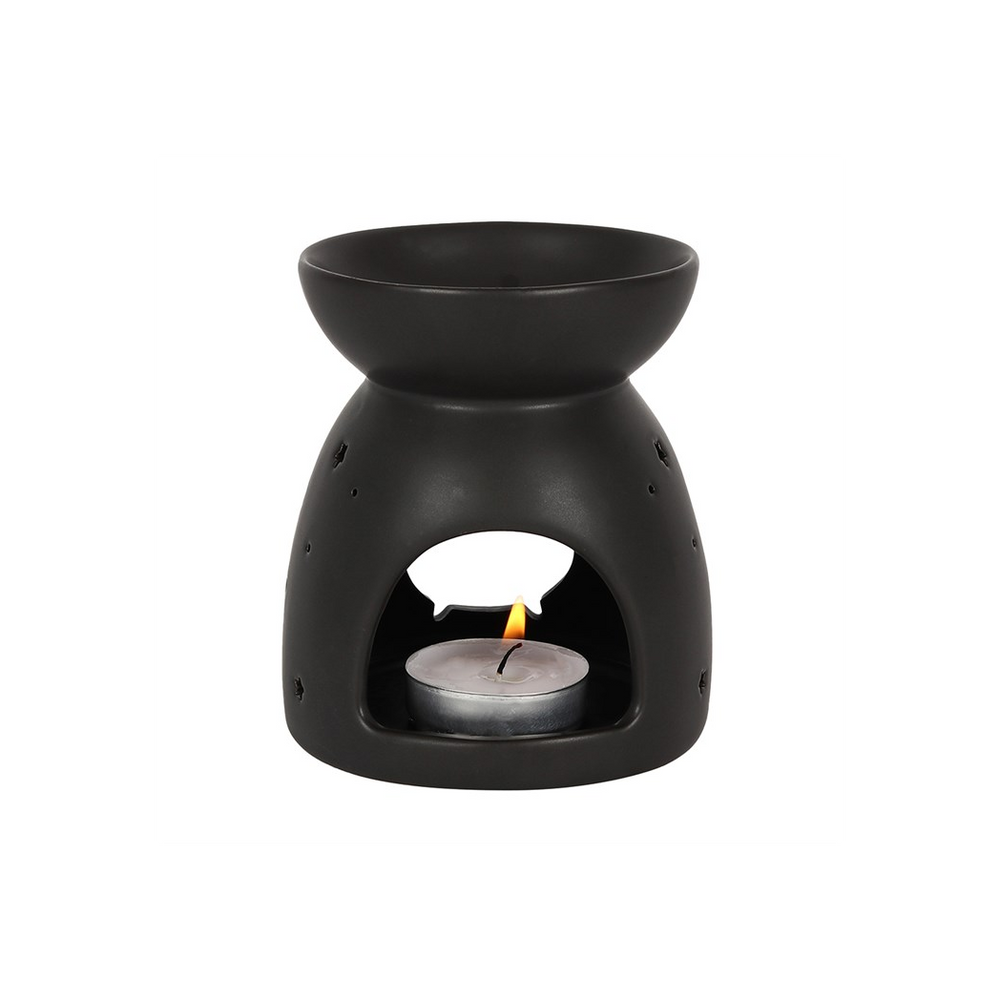 Black Cauldron Cut Out Oil/Wax Melt Burner