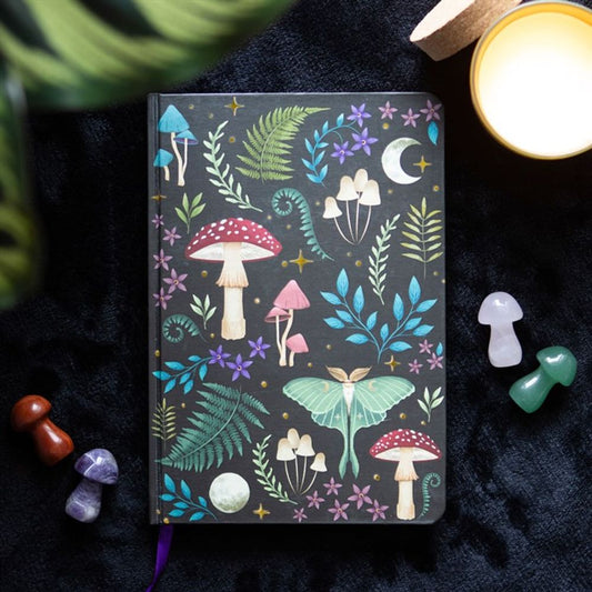 Dark Forest Print A5 Notebook (Lined)