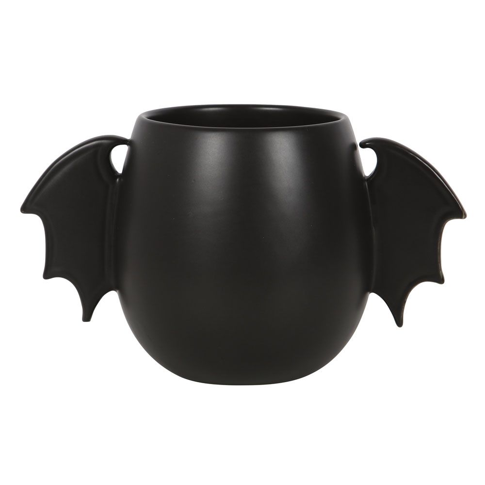 Bat Wing Rounded Mug (Great for Halloween)