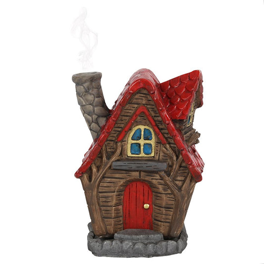 'The Willows' (Fairy Cottage) Incense Cone Burner by Lisa Parker