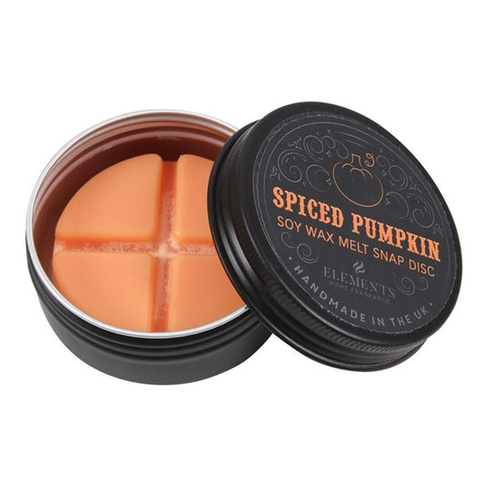 Spiced Pumpkin Soy Wax Melt Snap Disc