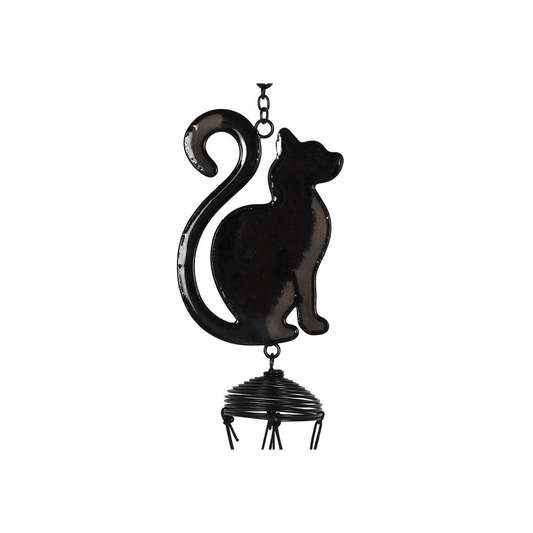 Black Cat Profile Windchime - Due Back March 2025