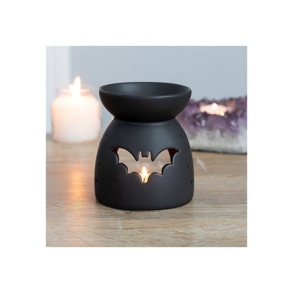 Black Bat Cut Out Oil/Wax Melt Burner