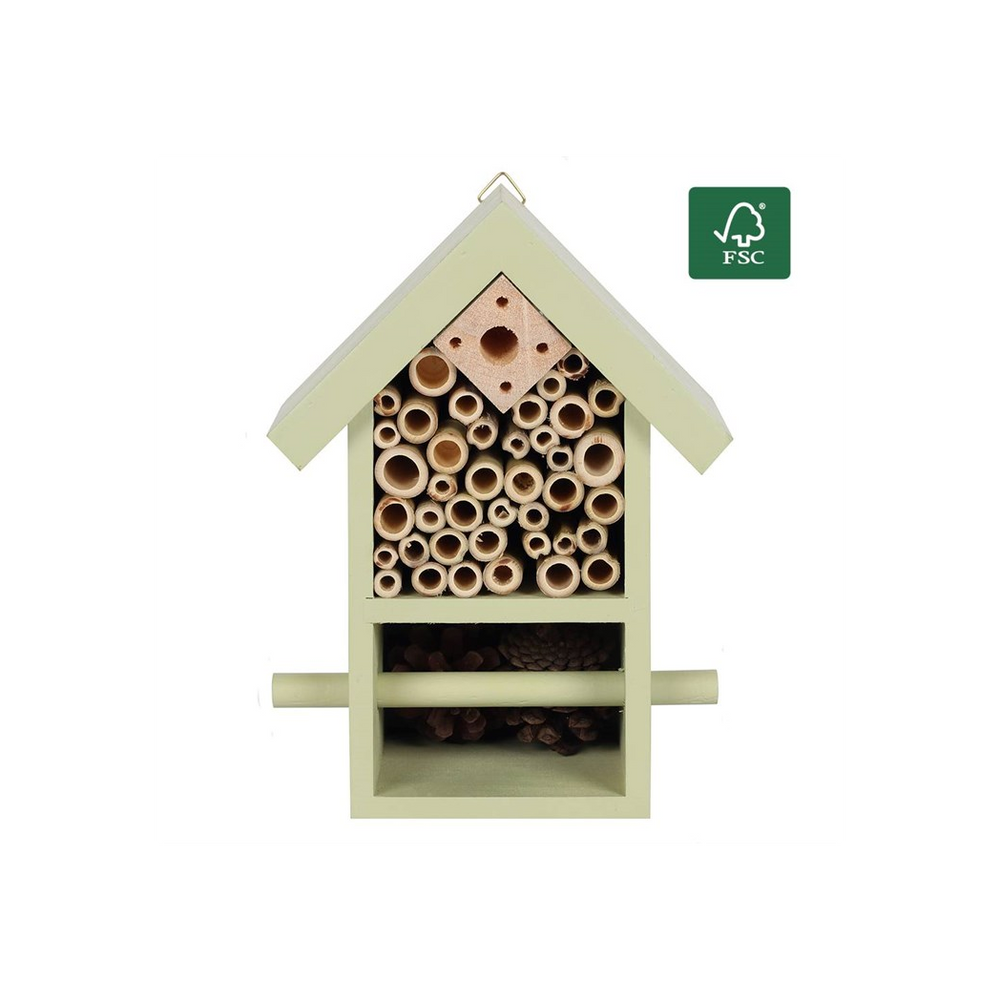 Wooden Bug and Bee Hotel