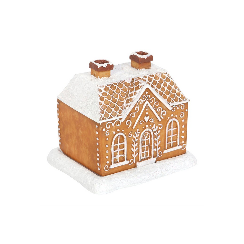 Christmas Gingerbread House Incense Cone Burner