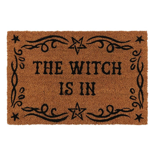 'The Witch Is In' Doormat