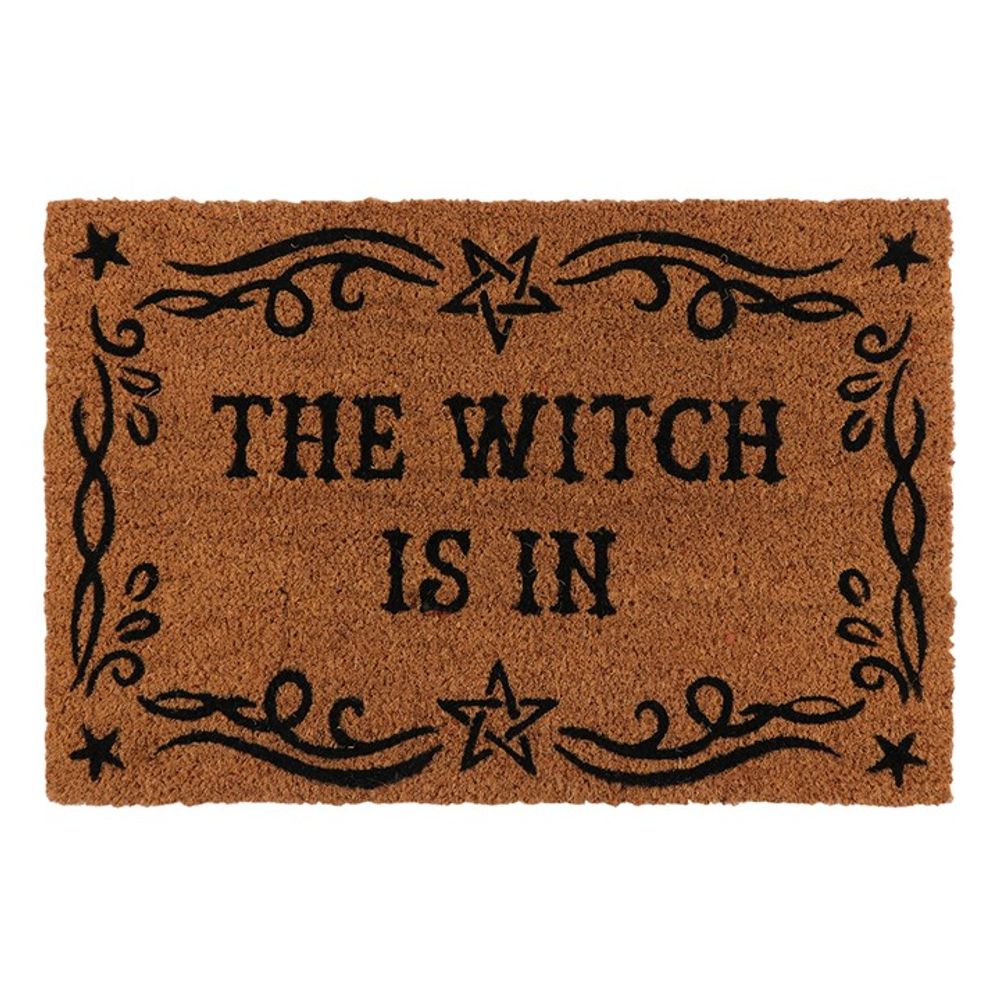 'The Witch Is In' Doormat - UK Only