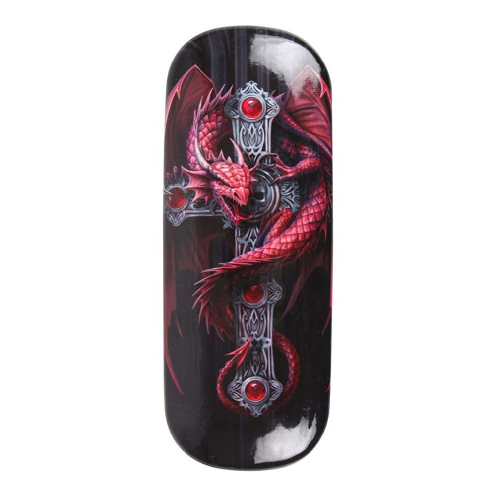 Gothic Guardian (Dragon)  Glasses Case by Anne Stokes