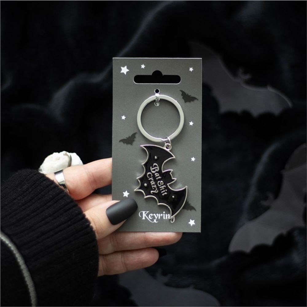 Bat Sh*t Crazy Keyring