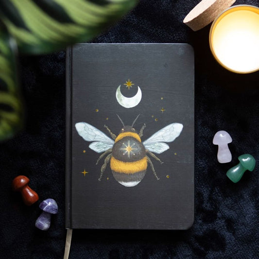 Dark Forest Bee A5 Notebook (Lined)