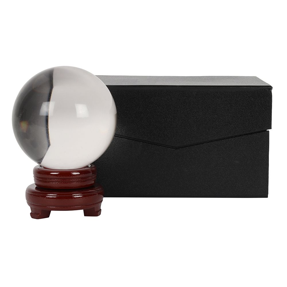 13cm Crystal Ball with Stand - UK Only