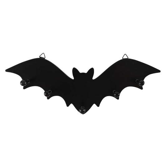 30cm Wooden Bat Wall Hook (perfect for keys or jewellery)