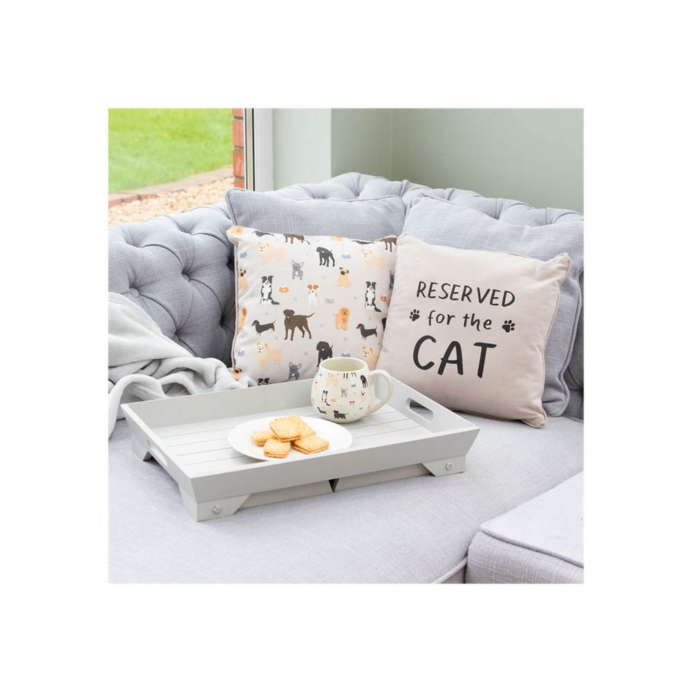 Reserved for the Dog Reversible Cushion - UK Only