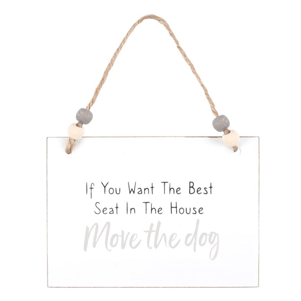 If you want the best seat sales in the house move the dog