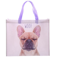 French Bulldog 'Woof' Durable Reuseable Shopping Bag